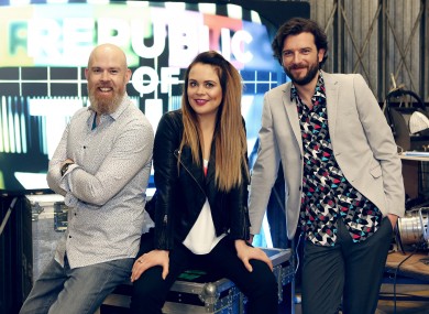 Edwin Sammon, Joanne McNally and Kevin McGahern
