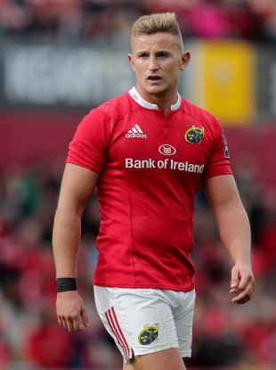 Cian Bohane in action for Munster against Edinburgh during last September's Guinness Pro12 fixture at Thomond Park.
