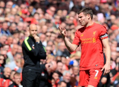 James Milner missed a penalty on a frustrating afternoon for Liverpool.