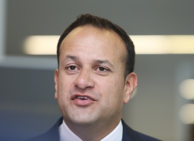 Leo Varadkar, who wants to use money that was to go into the rainy day fund for infrastructure.