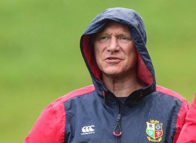 British and Irish Lions manager John Spencer.