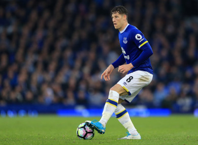 The midfielder has been at Everton since he was 11.