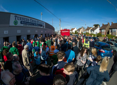 Cork City fans at Turners Cross (file pic).