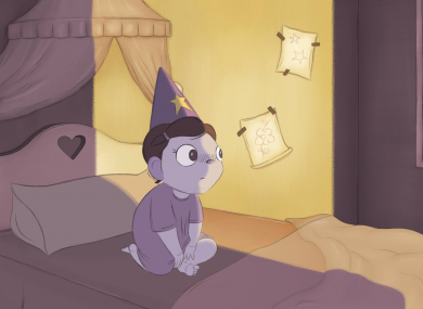 A still from Joining Dots, one of the animated short films playing at the IFI Family Festival.