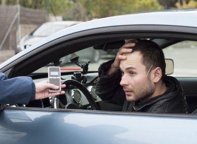 Drivers caught for minor road offences will now face a breath test, says gardaí.
