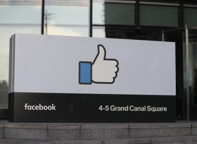 Facebook HQ in Dublin.