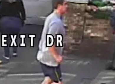 This image of the man was taken by a CCTV camera inside the bus.