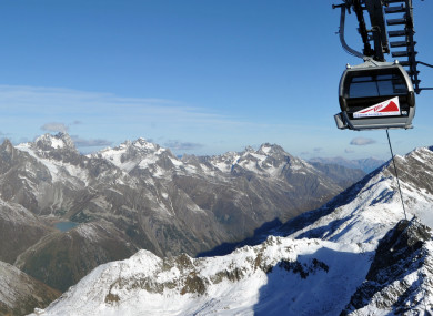 The Austrian Alps.