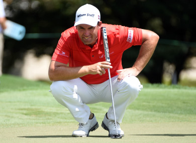 Padraig Harrngton in action earlier this year at the Wyndham Championship.