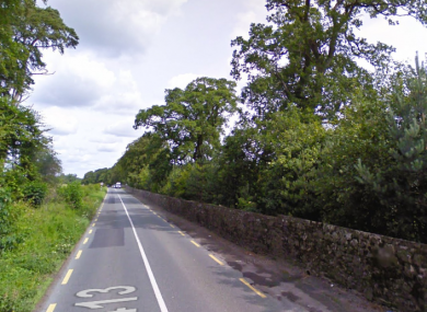 A stretch of the R413 near Nicholastown in Kildare.