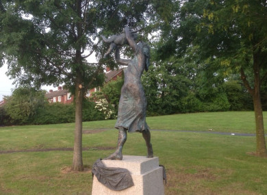 The statue has been in Finglas since 1996.