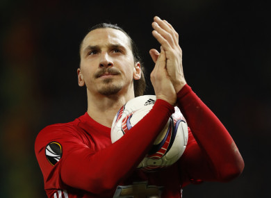 The Swede has been out since April after suffering a double knee injury against Anderlecht.