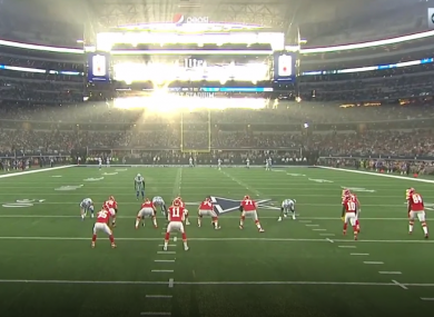 Tyreek Hill somehow scored from here.