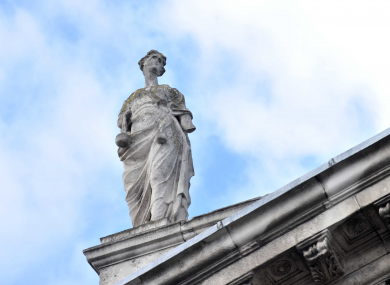 The Four Courts in Dublin's city centre.