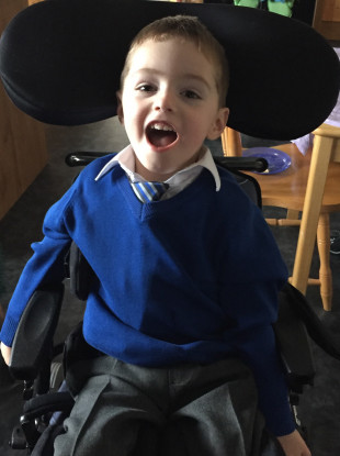 Eoin McCallig will turn five on Friday.