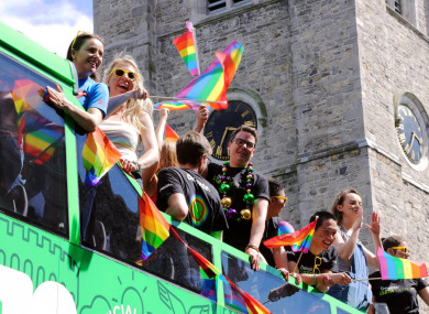 Deloitte employees celebrate Pride