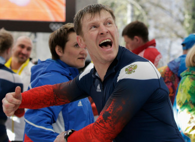 Russia's Aleksandr Zubkov.