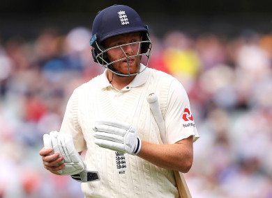 England wicketkeeper Jonny Bairstow.