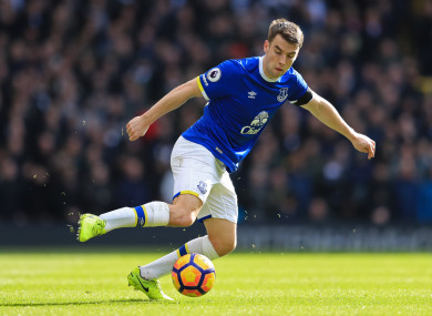 Coleman hasn't featured for Everton's first team at all this season.