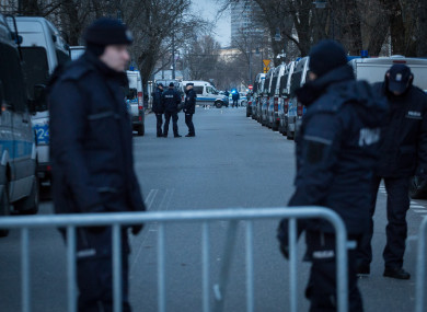 A stock photo of Polish police.