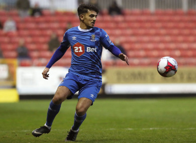 Faysel Kasmi registered a brace for Waterford.