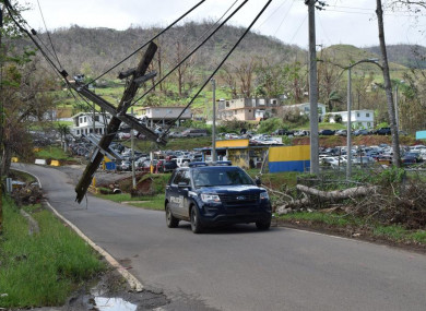 Puerto Rico's mountainous region was hit hard by Hurricane Maria.