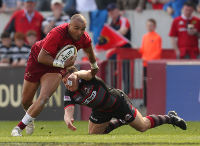 Zebo may well feature in his last ever game for the province as he departs this summer.