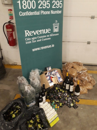 The seized products