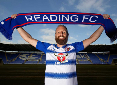 Reading announced the capture of the Cork native today.