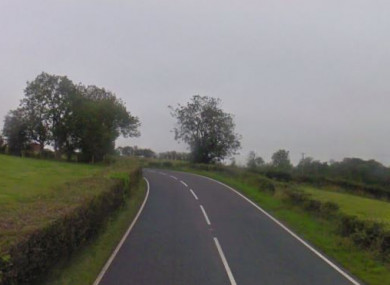 The Aughnacloy Road near Banbridge.