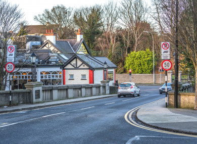 Classon's Bridge over the River Dodder in Milltown.