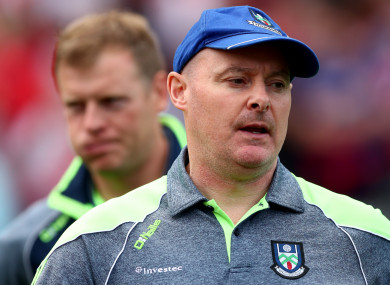Monaghan boss Malachy O'Rourke.