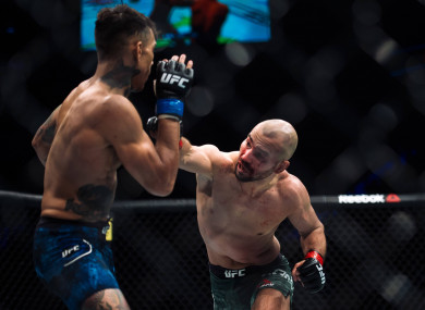 Artem Lobov (right) hasn't fought since his defeat to Andre Fili in October 2017.
