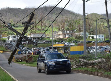 Puerto Rico's mountainous central region was hard hit by Hurricane Maria.