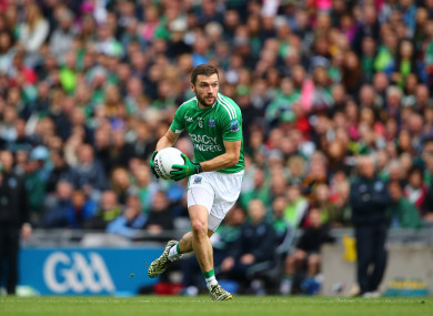 McCluskey during Fermanagh's 2015 All-Ireland quarter-final with Dublin.