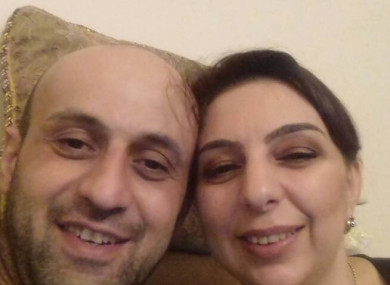 Ilabek Avetian and Anzhela Kotsinian