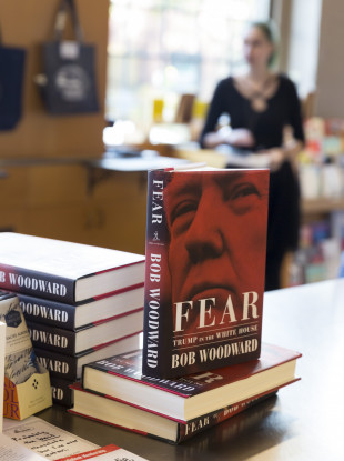 Fear: Trump in the White House on sale at Elliott Bay Book Company in Seattle.