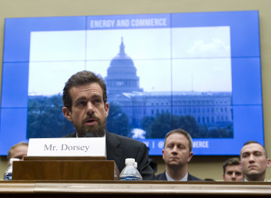 Twitter CEO Jack Dorsey testifies before the US Senate