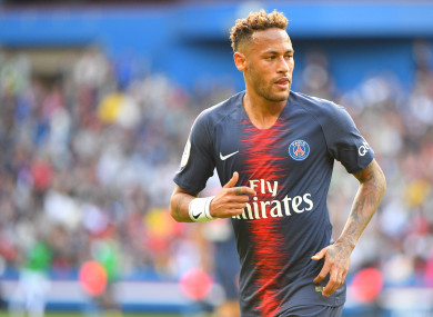 Neymar (file pic).