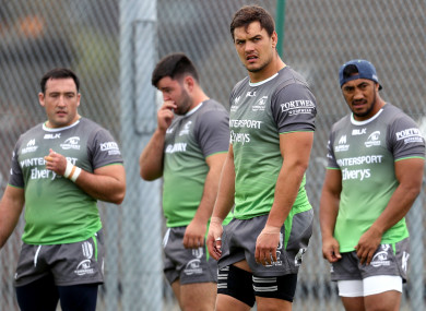 Quinn Roux returns to the starting XV for Connacht's clash with Zebre.