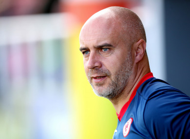 Gerard Lyttle led Sligo as they battled against relegation this season.