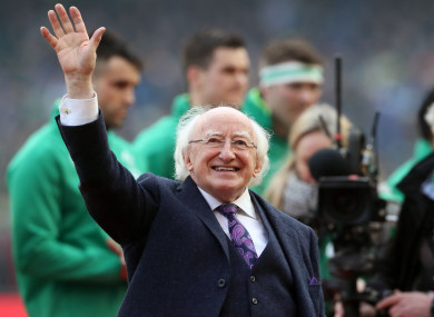 President Michael D Higgins