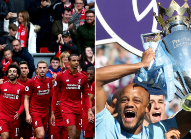 Liverpool and Man City will do battle at Anfield.