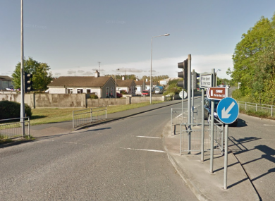 The start of Cement Road in Drogheda.