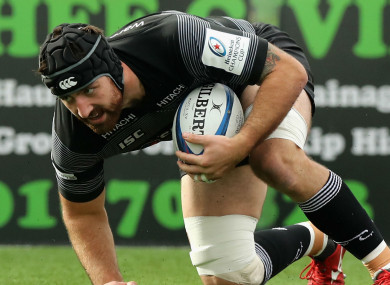 Newcastle Falcons back-row Gary Graham.