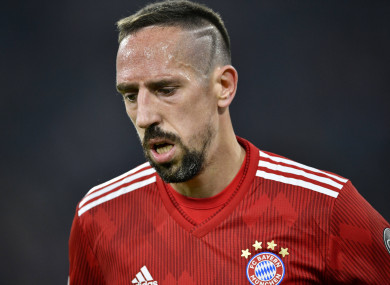Franck Ribery (file pic).