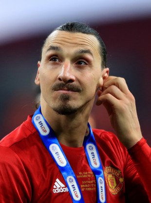 The prolific forward spent two seasons at Old Trafford before joining LA Galaxy.
