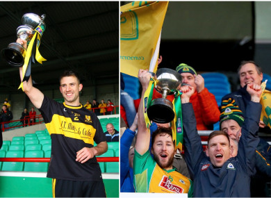 John Payne captained Dr Crokes while Micheal Lundy and Kieran McGrath are the Corofin joint captains.