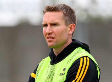 Eddie Brennan is in his first year in charge of the Laois footballers.