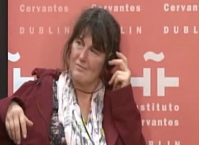Journalist Eileen Battersby who died in a car crash over the weekend.